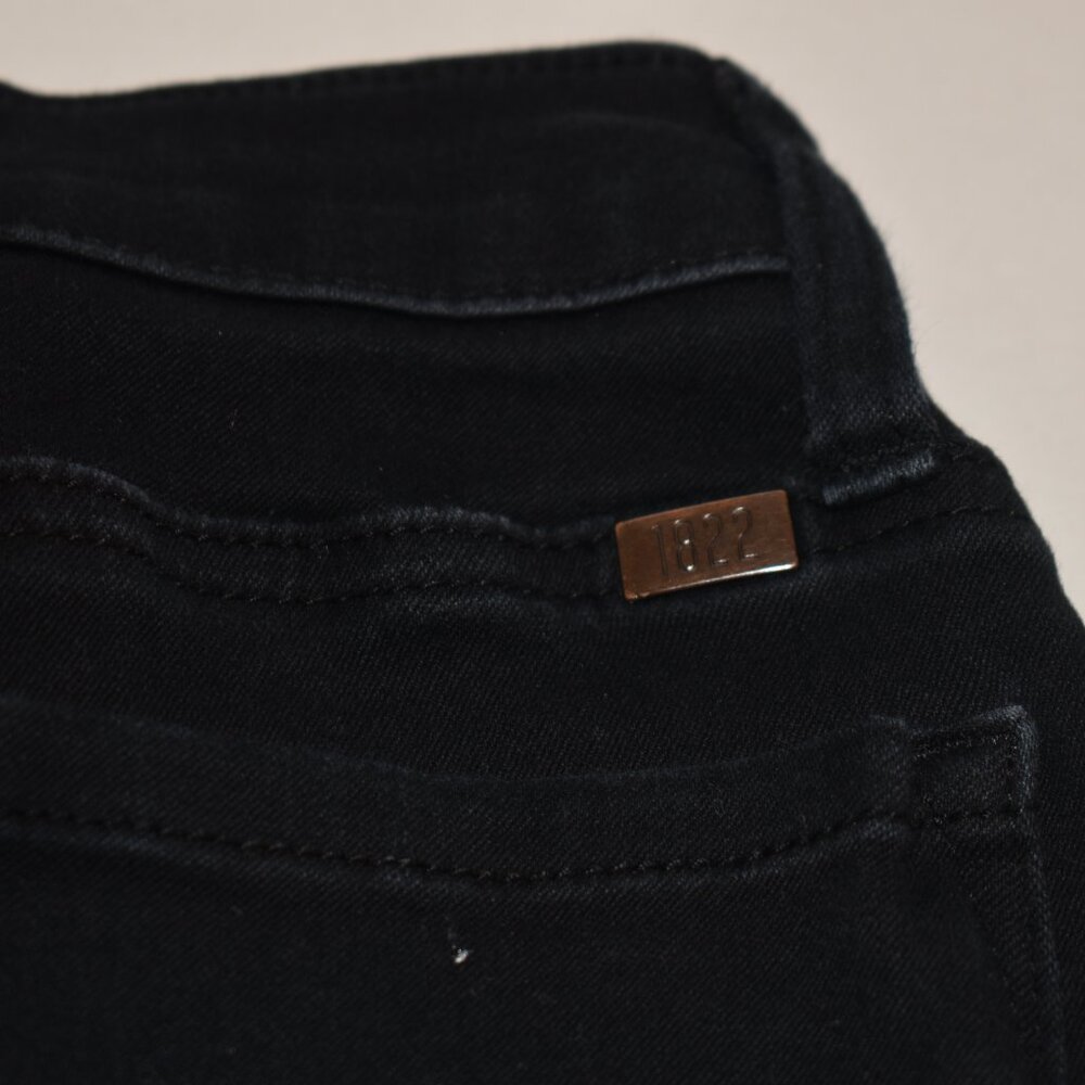 1822 Denim Butter Wynter Skinny Jean in Black Size 10/30 - Picture 5 of 6
